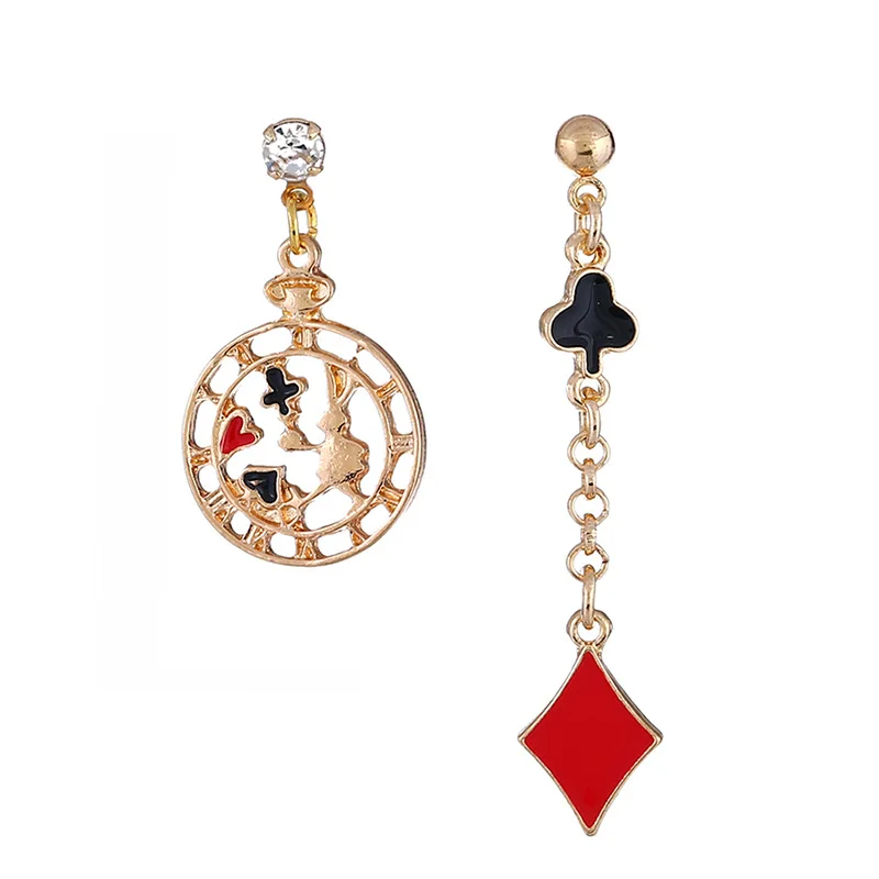 New Fashion personality special design women dangle earings Rhineston alloy drop earrings | Украшения и аксессуары