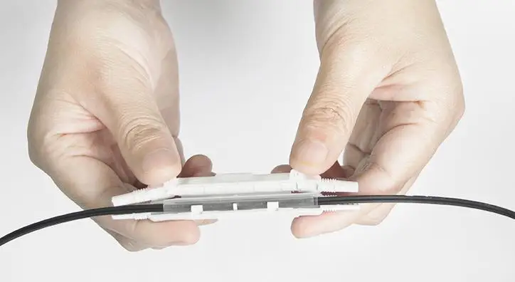 Бесплатная доставка 100 шт. защитная коробка для кабеля защиты оптического