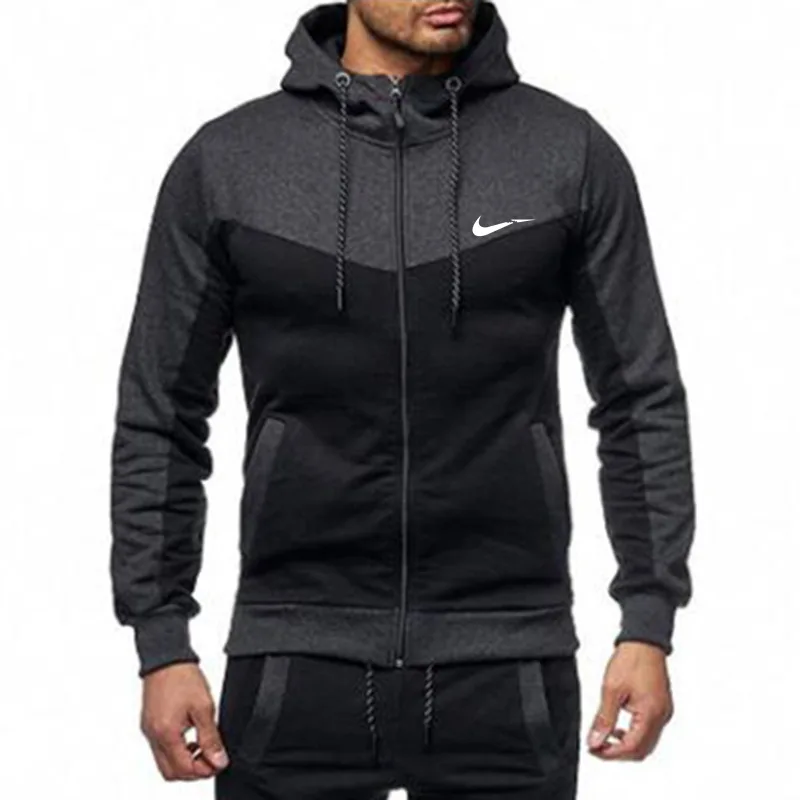 2019 Толстовка просто Осень Зима Повседневная упаковочная тонкая посадка