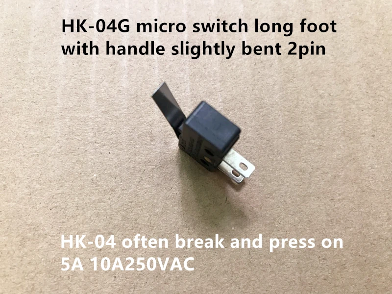 Оригинальный новый 100% HK 04G микро переключатель с длинной ногой ручкой слегка