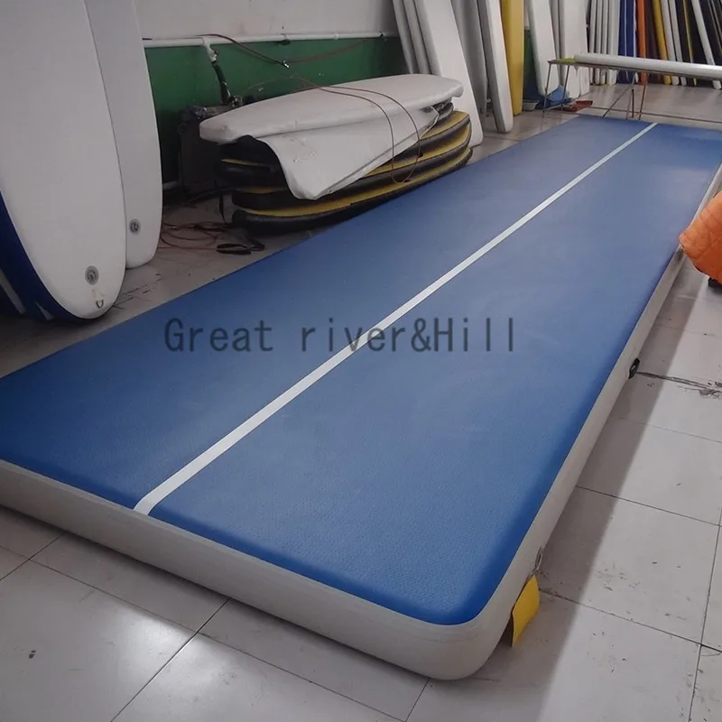 cheap inflatable air gym mat cheerleading track 30ft outdoor sports equipment with free pump 9m x 2m 0.2m | Спорт и развлечения