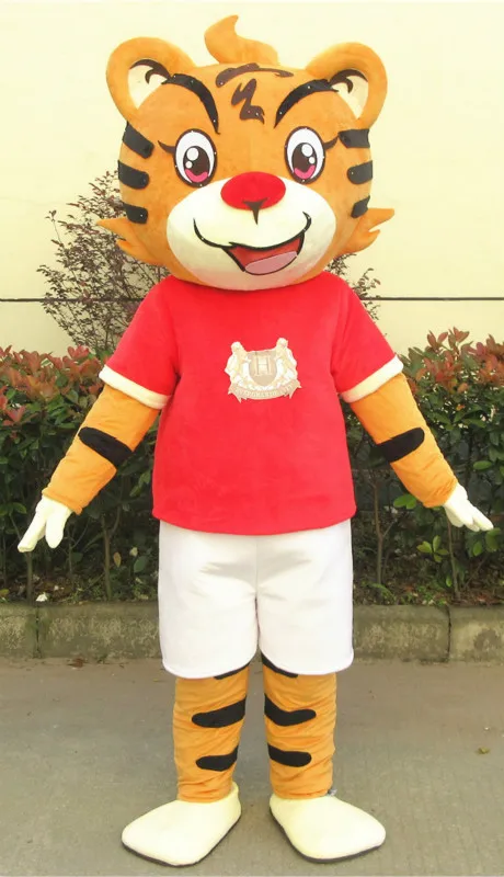 Новый Tigress костюм талисмана Тигра Животных мультфильм характер талисман