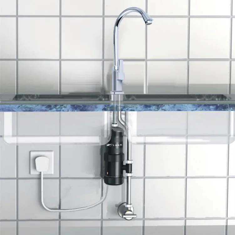 Мгновенный водонагреватель 3 сек Электрический смеситель для воды 5500 Вт