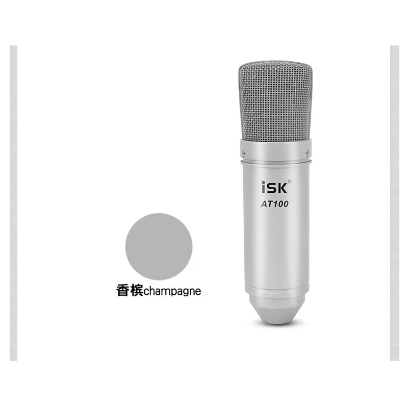 Новый ISK AT100 конденсаторный микрофон для компьютера записи студийной