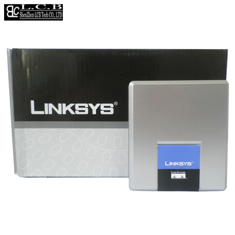 Linksys SPA2002 разблокированный 2 FXS SIP IP VoIP телефонный адаптер PBX - Цена: 1 901,17 руб.