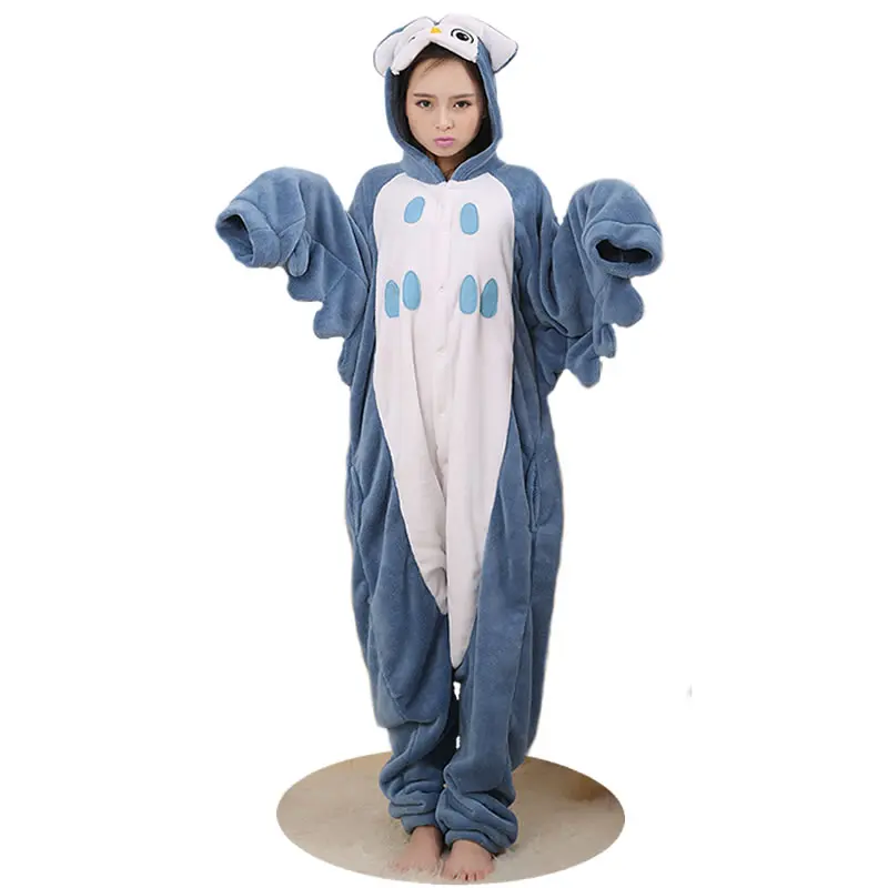 Новинка 2018 года Повседневная Фланелевая пижама с капюшоном для взрослых и мужчин