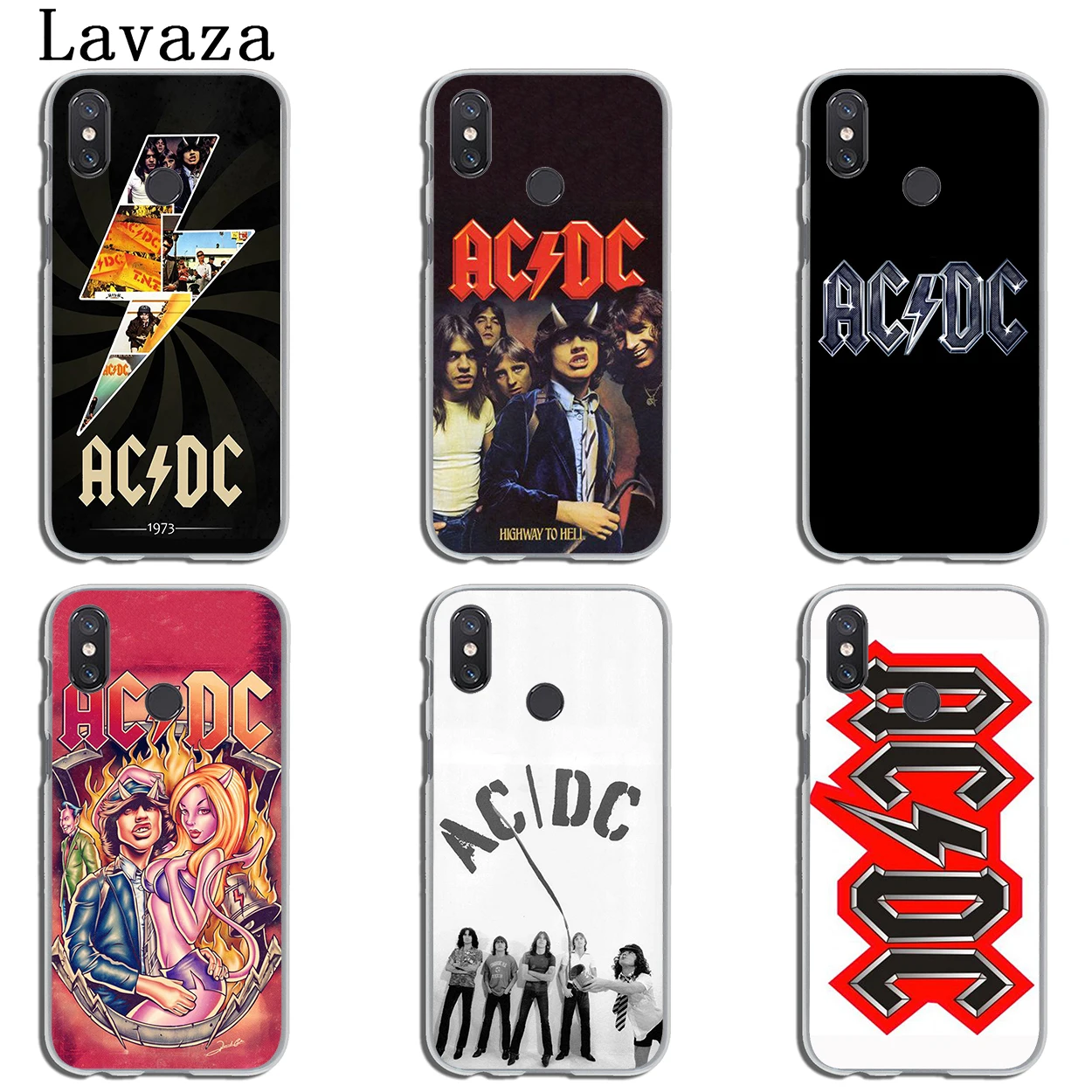 Lavaza ac dc плакат ACDC чехол для телефона с музыкальным принтом для Xiaomi Mi 9 9T A3 Pro CC9 CC9E 8 SE A2 Lite A1 pocophone f1 6 6X 5S 5X макс 3