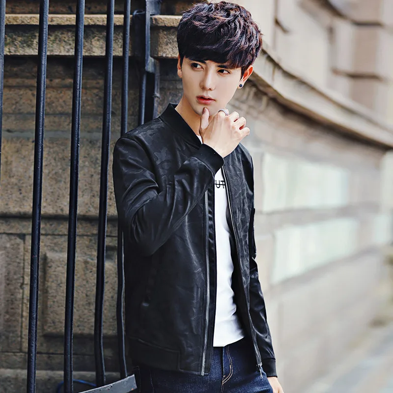 Для мужчин куртка Весна и осень 2018 Новая красивая Корейская версия Повседневная