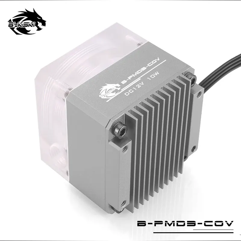 Bykski DDC насос 12 В 10 Вт Максимальный подъем потока 6 метров 600л/ч Размер радиатора