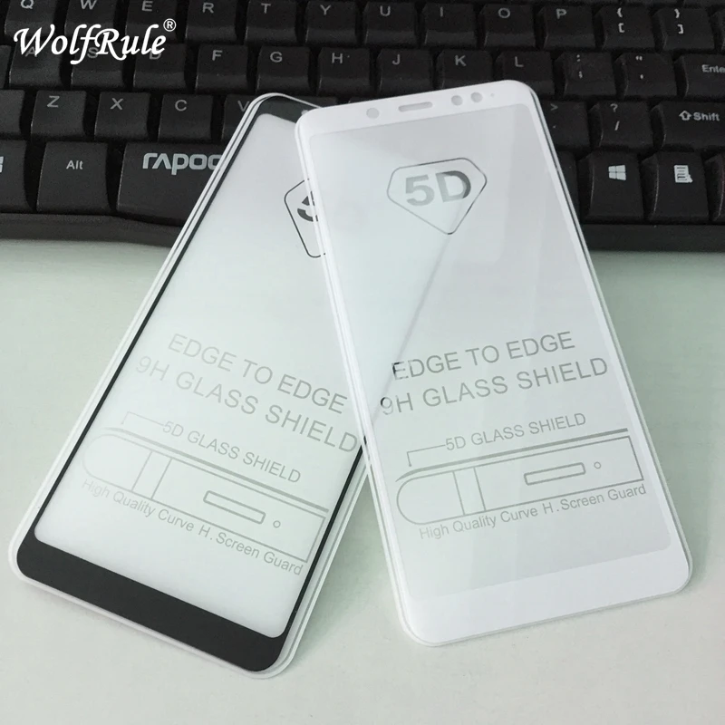 Закаленное стекло с полным покрытием 5D Xiao mi Red Note 5 Pro 6 A1 Plus Xio 4X 4A 5A 3 6x полное