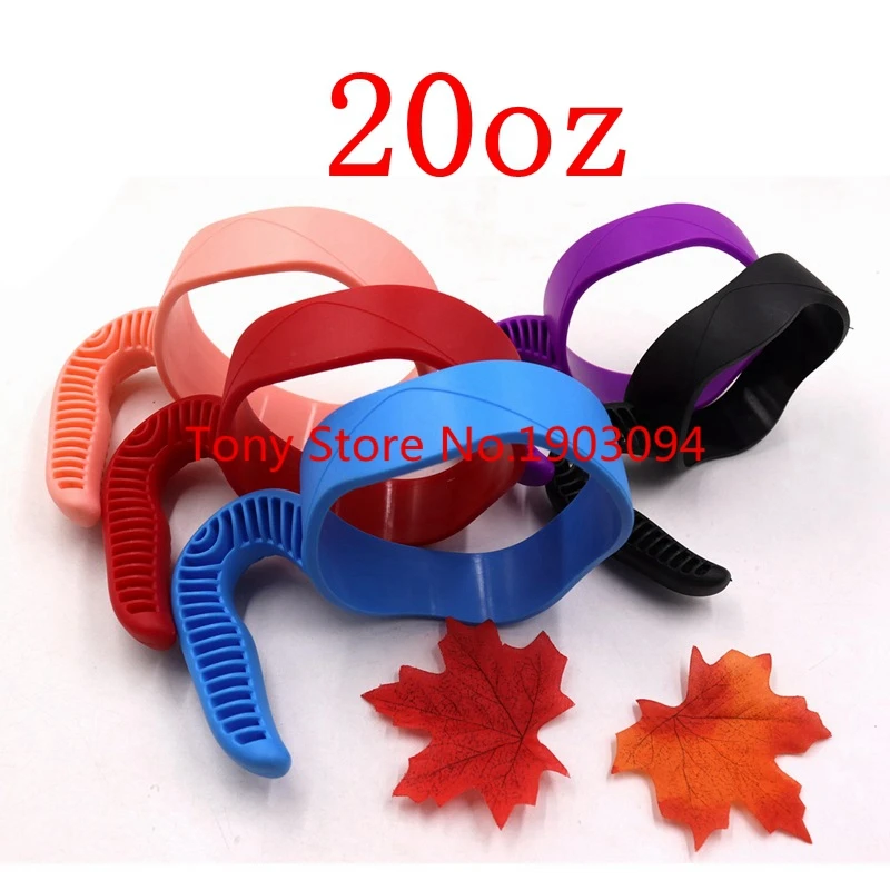 20oz handles 02 50 шт./лот 30 унц. 20 унц. 10 унц. ручки Пластик держатель крышкой влагозащищенная, Магнитная крышка, 18 унц. 36 унц. 64 унц. чашка набор - Цвет: 20oz handles 02