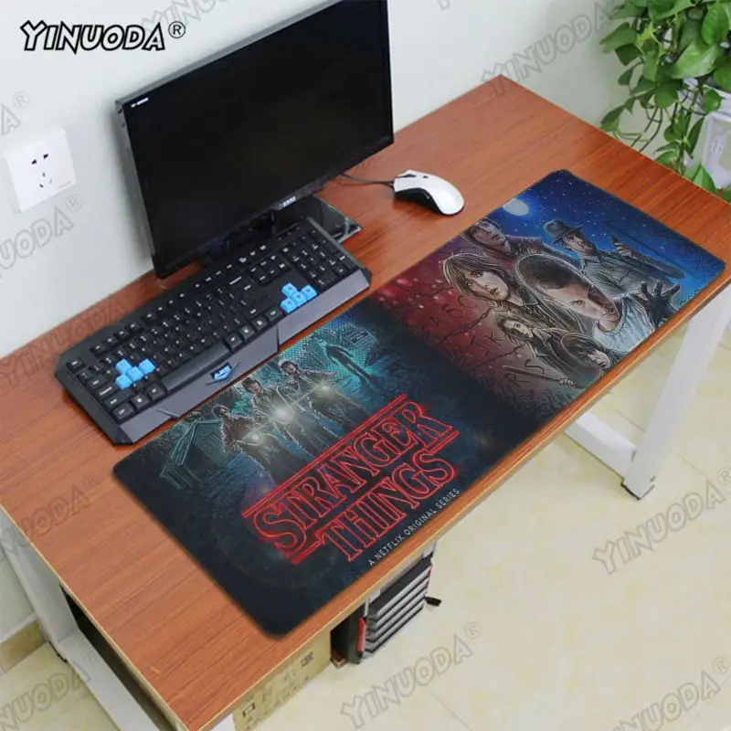 Игровой плеер Yinuoda Stranger Things резиновый коврик для мыши настольного ноутбука