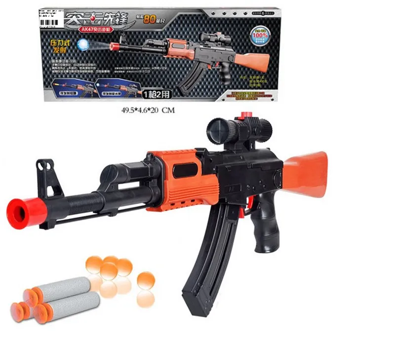 Huan qiu xin mao 2017 Горячая Распродажа AK47 cs игровые игрушки пластиковый игрушечный