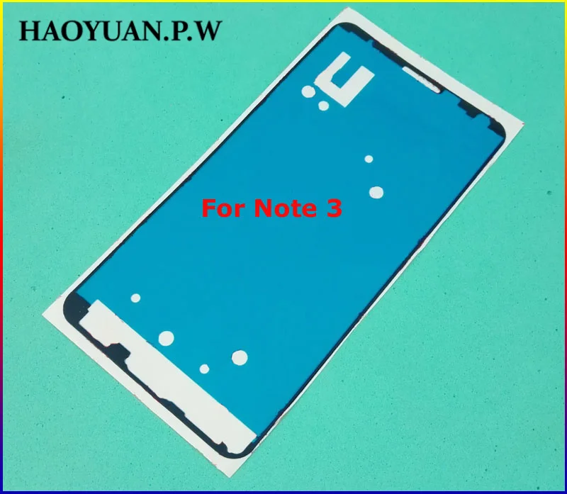 HAOYUAN. P. W наклейка Передняя ЖК-рамка панель Лицевая панель клей для samsung Galaxy Note 1 2 3 lite 4 mini 5 Edge клейкая лента - Цвет: for Note 3