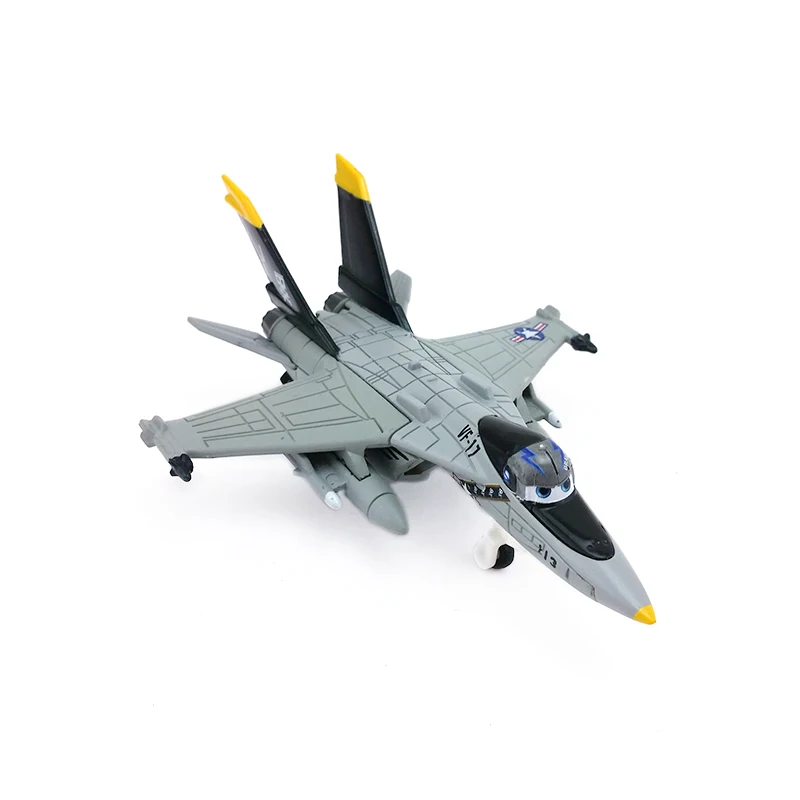 Игрушечный самолет Disney Pixar Planes Shipboard Aircraft Bravo из металлического литья масштаба 1:55, новый, без упаковки, в наличии и с бесплатной доставкой.