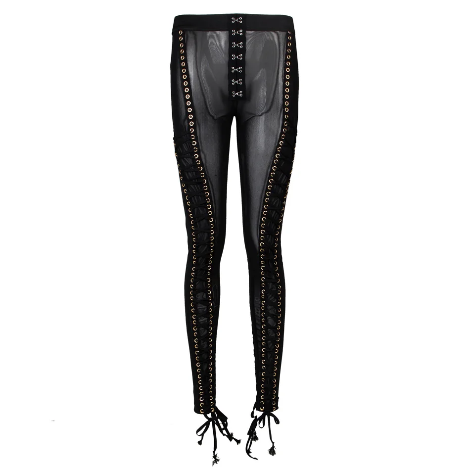 black long pants Cardi B наряд на шнуровке блейзер с открытой спиной 2 шт брюки набор кисточкой ушко Украшенные пряжкой V образным вырезом Верхняя одежда сексуальные сетчатые брюки - Цвет: black long pants