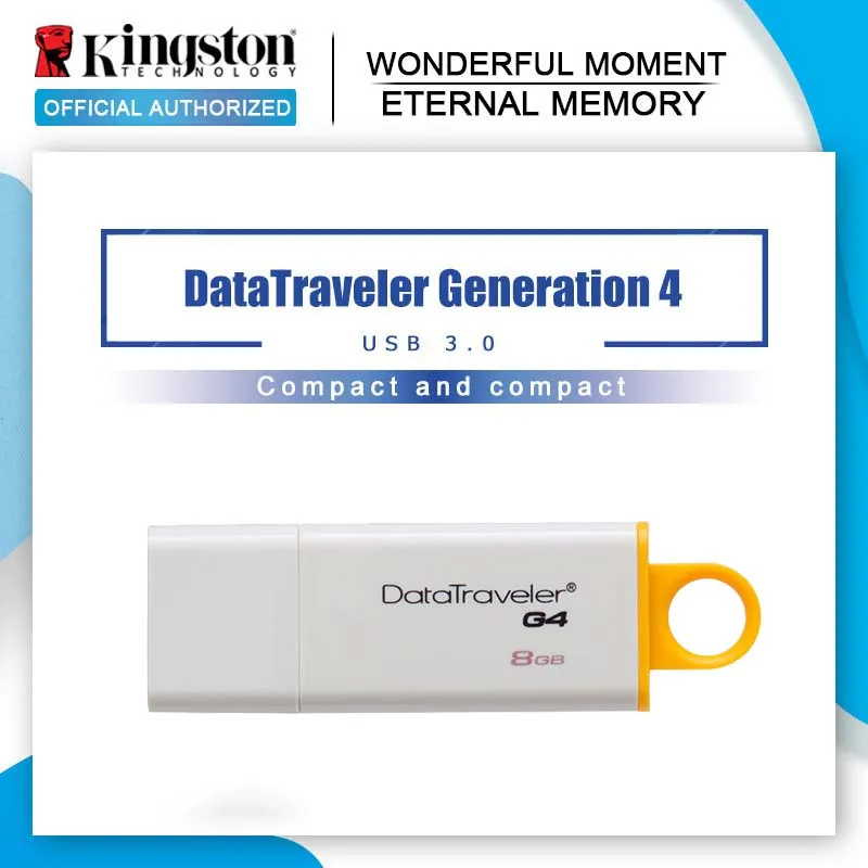 Kingston DataTraveler G4 USB флэш накопители 3 0 32 гб пластиковые практичные кепки памяти U