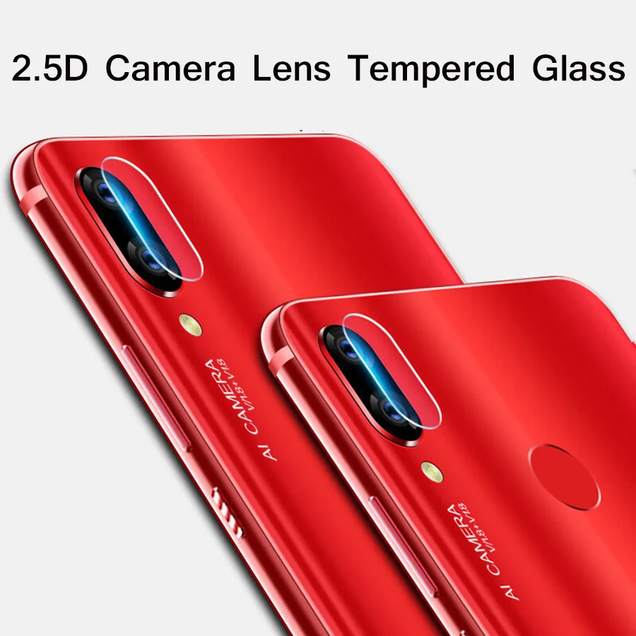 2.5D объектив камеры закаленное стекло для huawei P Smart Plus Nova 3 3i mate 20 Pro Lite Защита экрана