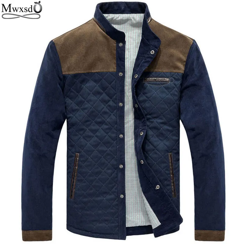 Mwxsd брендовая мужская приталенная куртка и пальто повседневная со стоячим