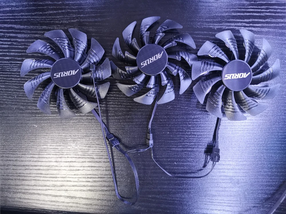 95 мм T129215BU 12 В 0.55A PLD10015B12H вентилятор для GIGAYTE AORUS GeForce GTX 1080 Ti GTX 1080Ti RTX2060 Xtreme Edition вентилятор для видеокарты