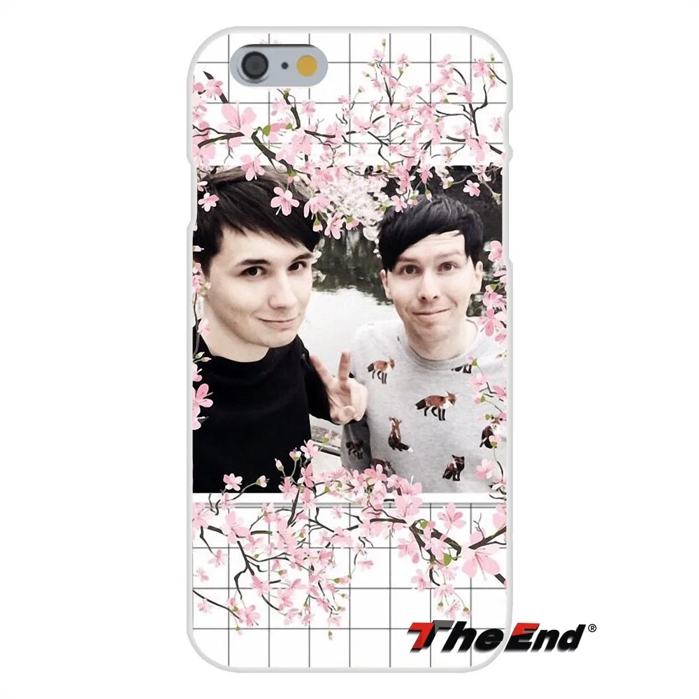 Group of Dan and Phil Collage Pattern For Xiaomi Redmi 4 3 3S Pro Mi3 Mi4 Mi4C Mi5S Mi Max Note 2 Slim Silicone Case | Мобильные