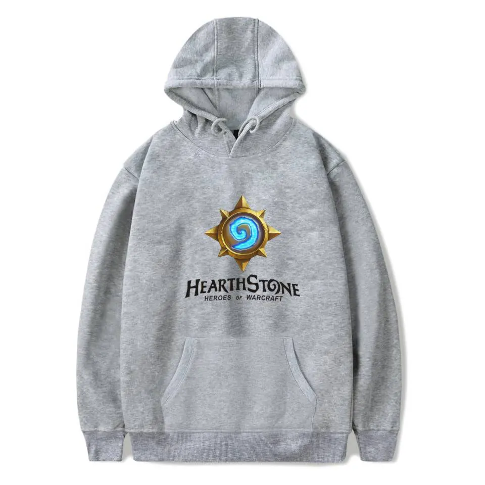 Новинка 2019 толстовка Hearthstone Весенняя Толстовка с длинным рукавом капюшоном для