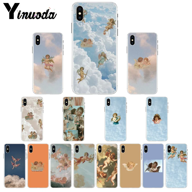 Чехол Yinuoda с изображением ангелов эпохи сделай сам чехол для телефона Apple iPhone 8 7 6 6S