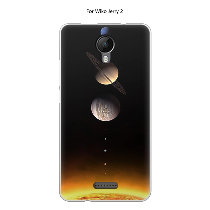 10 JURCHEN чехол для телефона с мультяшным принтом для Funda Wiko Jerry 2 Чехол, Мягкая силиконовая задняя крышка из ТПУ для Wiko Jerry 2 Jerry2 II чехол-накладка - Цвет: 10