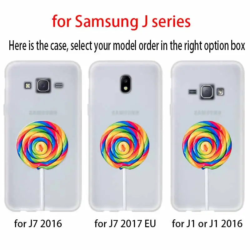 Fruit sugar ice strawberry For Phone Case Samsung Galaxy j6 J8 J7 J5 J3 J4 Plus 2018 2017 2016 J610 Prime Soft Silicone Coque | Мобильные