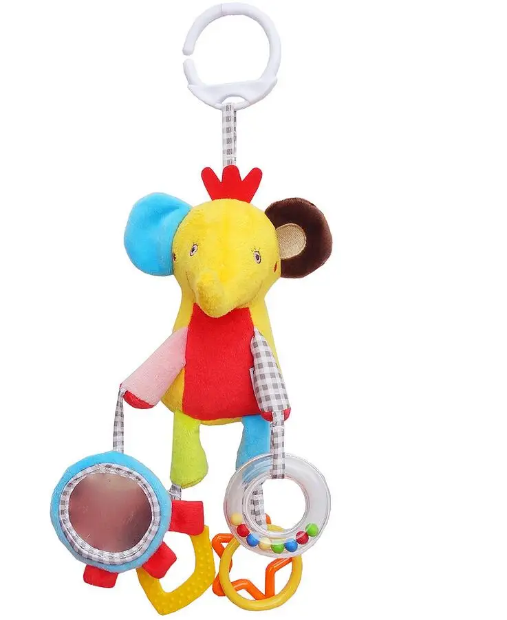 Детские погремушки для новорожденных мальчиков и девочек милые хлопковые