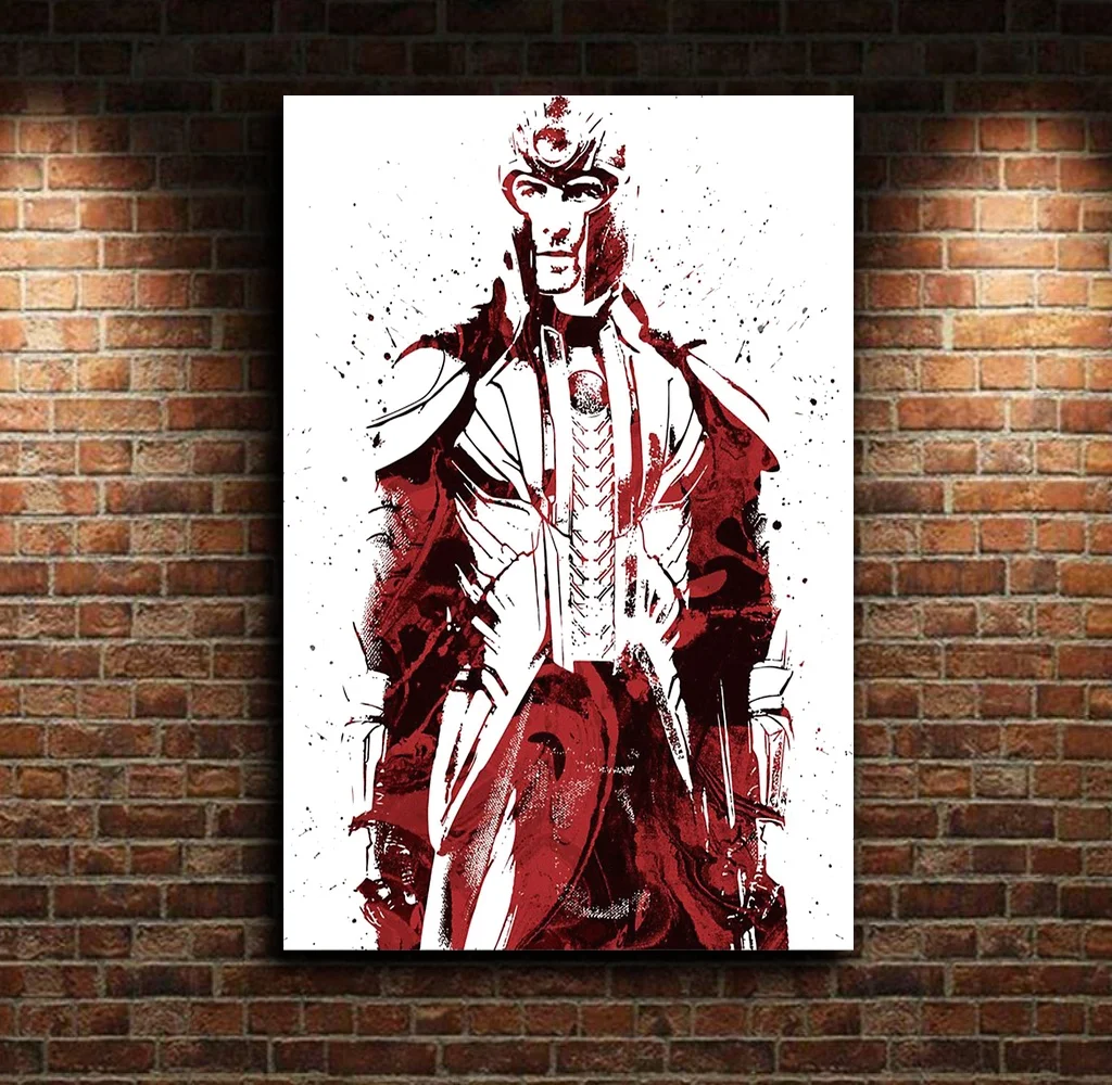 X-Men Magneto Movie Canvas Poster настенная Художественная печать детский Декор домашний декор
