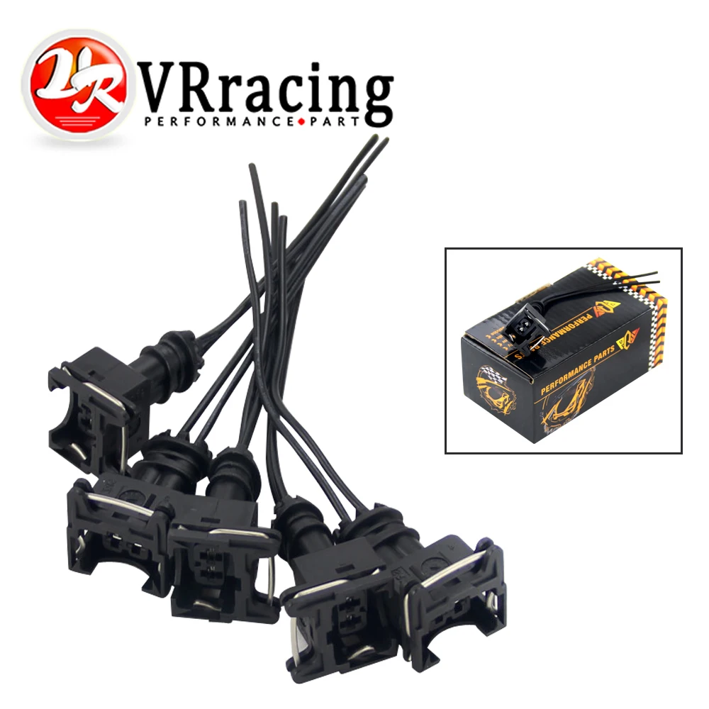 VR-5 шт./компл. инжектор динамика EV1 косичка клип разъем Топливная форсунка разъемы для многих автомобилей EV1 заглушка инжектора FIC14