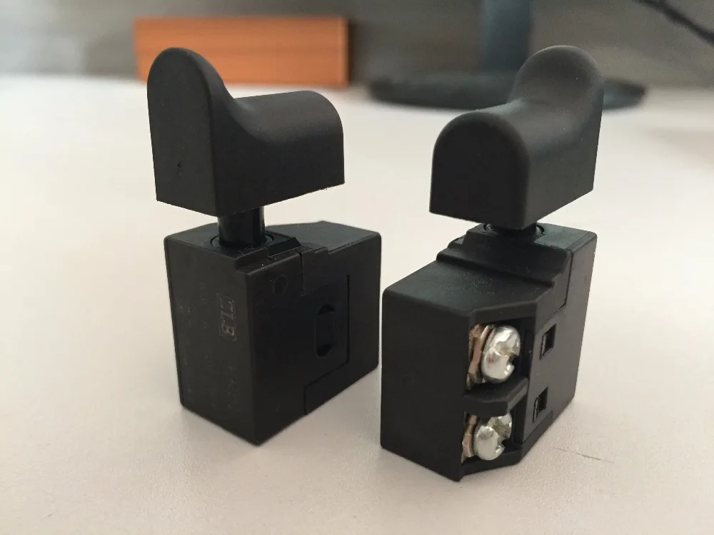 Электрические дрель мгновенный триггер переключатель SPST без AC250V/6A AC/125 В/12A 2