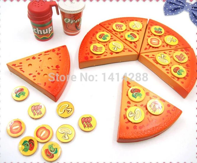 DIY пицца игровой дом кухня Моделирование еда игрушка ролевые игры игрушки