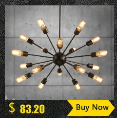 Винтажный подвесной светильник s промышленный железный подвесной светильник led Современный барный кофейный светильник lampara лампа для кухни ресторана