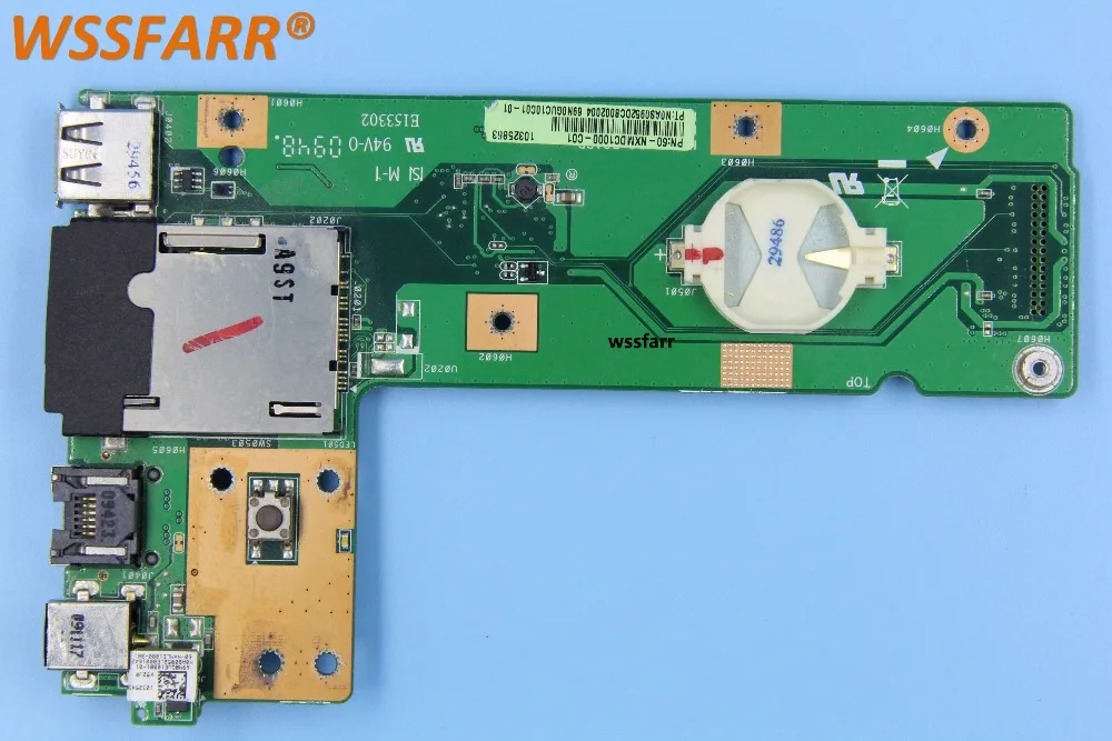 Для ASUS K52 K52J K52JR K52JC K52DR X52F K52F X52J USB DC разъем плата 60 NXMDC1000 REV: 2 2|Звуковые карты| |