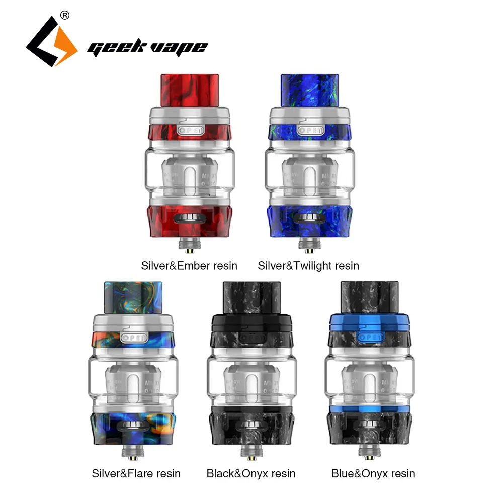 Новый оригинальный бак Geekvape Alpha Subohm 2 мл/4 мл емкость 25 мм диаметр Кнопка нажмите