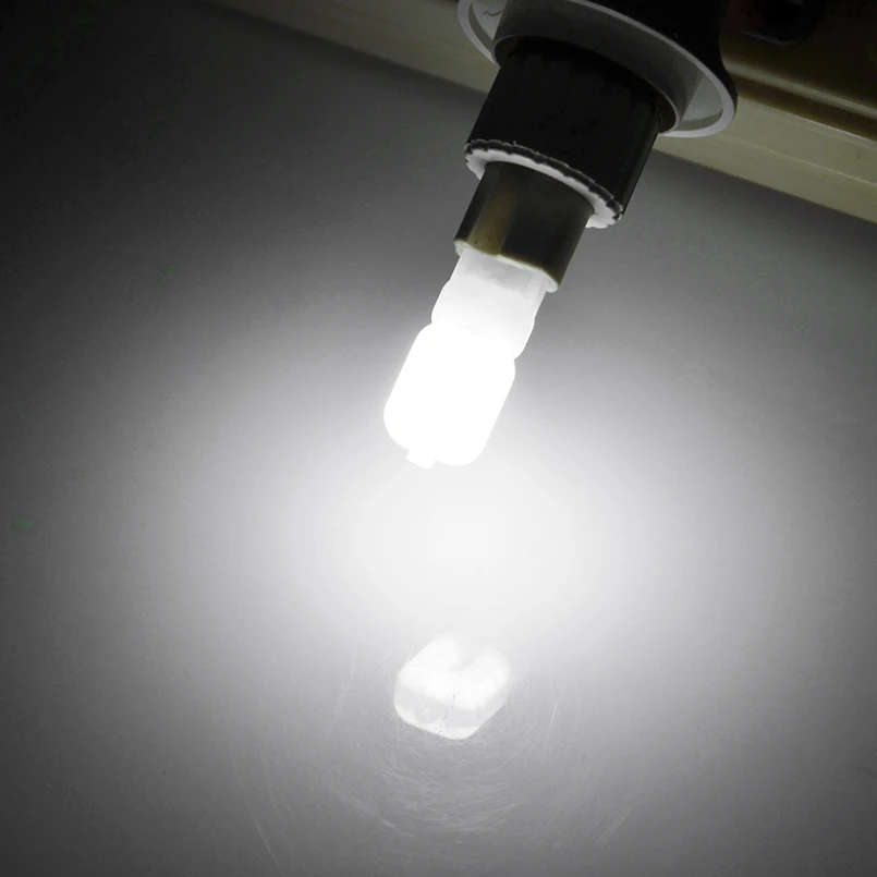 Goodland Mini G9 Светодиодная лампа 5 Вт 220 в 240 В Bombillas LED Lampadas SMD 2835 хрустальная люстра