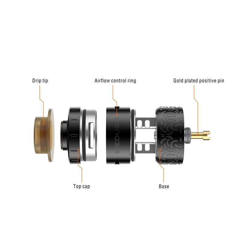 100% Оригинальные Geekvape мех Pro комплект с 3 мл Медуза RDTA бак поле Mod электронные