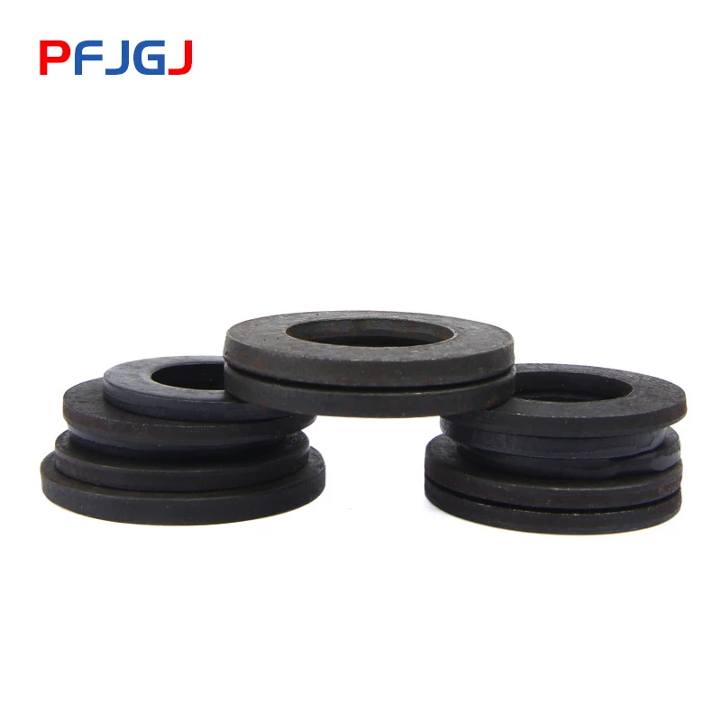 Peng Fa M3M4M5M6M8M10M12 8,8 DIN125 ISO7089 GB97 углеродистая сталь плоская машинная шайба обычная черная шайба мебельные прокладки