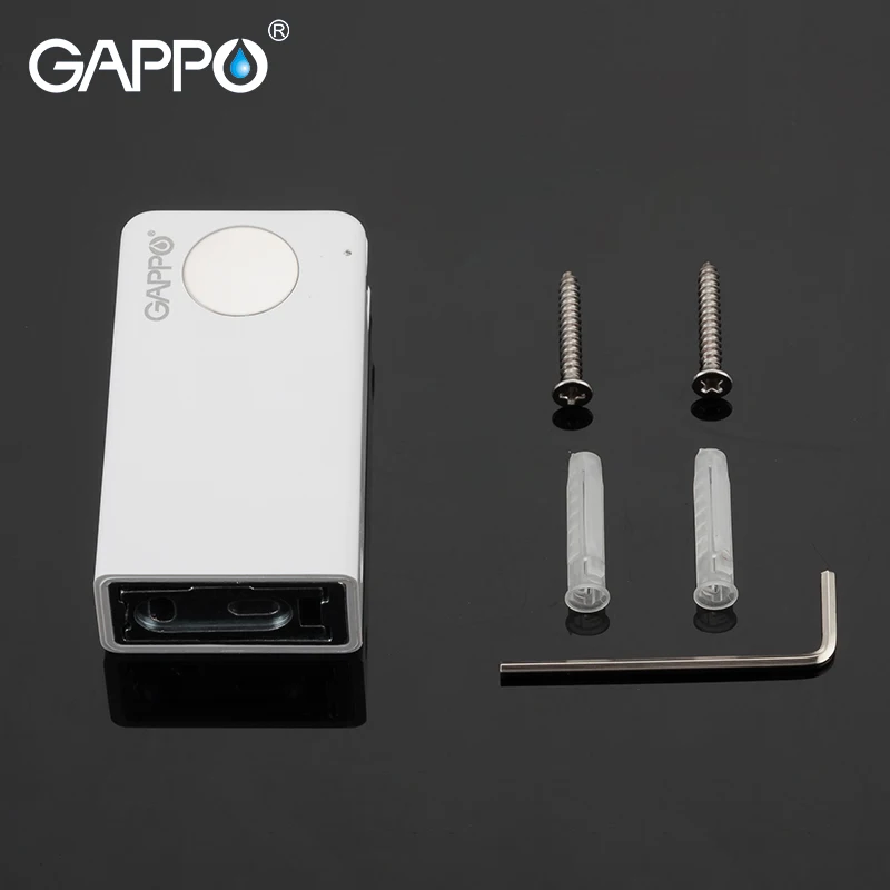 

GAPPO Batnroom Robe hooks High quality white Restroom Tower Holder Wall mounted ABS hooks Bathroom accessories Clothes Hook