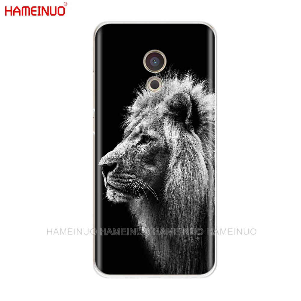HAMEINUO лев тигр Модный милый чехол с изображением животного чехол для телефона для Meizu M6 M5 M5S M2 M3 M3S MX4 MX5 MX6 PRO 6 5 U10 U20 note plus - Цвет: 42838