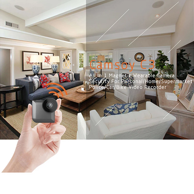 Wifi HD Wireless Flexible Camera IP/AP Motion Detection Night Vision Sensor P2P Home Security Remote Control Video Cam | Электроника