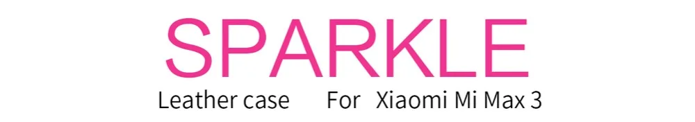 Для Xiaomi Mi Max 3 чехол NILLKIN Sparkle супер тонкий флип-чехол Роскошный кожаный чехол для Xiaomi Mi max 3 чехол+ розничная посылка