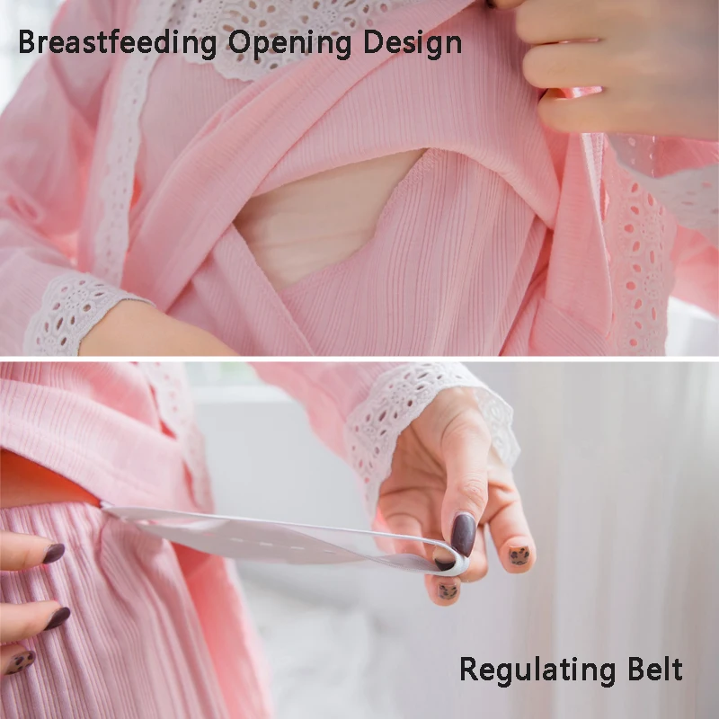 2019 Весна Уход пижамы в Корейском стиле из хлопка сексуальная юбка с 3 шт./компл.