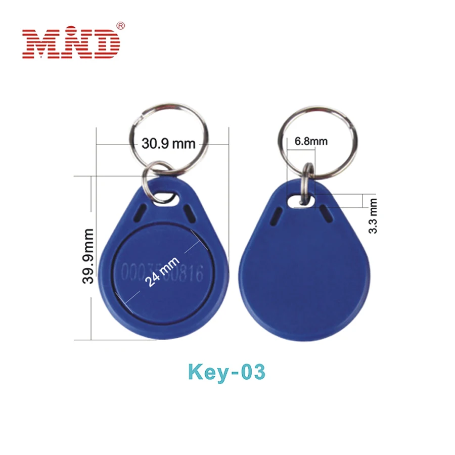 10 шт. NFC IC тег rfid брелок жетон 13 56 МГц 1K RFID ключ тег/RFID пластиковый цвет на заказ
