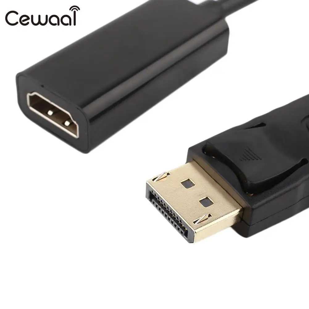 DP To HDMI Adapter Connector Computer Projector HDTV High Performance Premium |