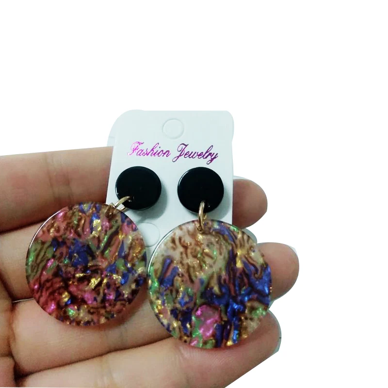 Летние дизайнерские Роскошные Модные Винтажные индивидуальные сережки ручной работы в стиле бохо с друзой