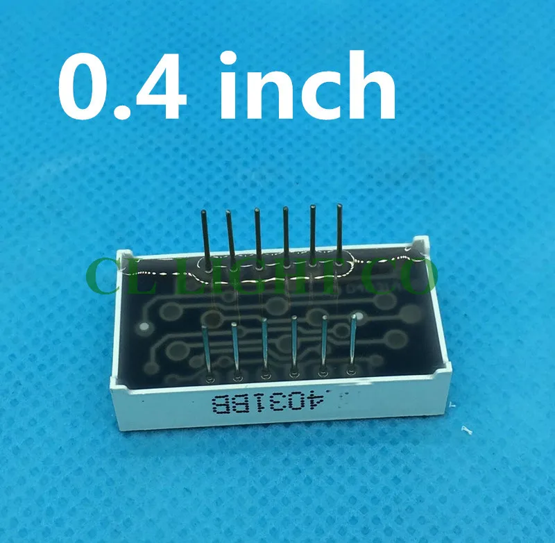 Бесплатная доставка 20 шт. 7 сегментный общий анодный катод 3 битная цифровая