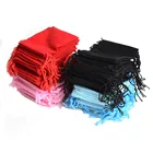 Бархатный мешочек для ювелирных изделий, 5 х7 см, 100 шт.